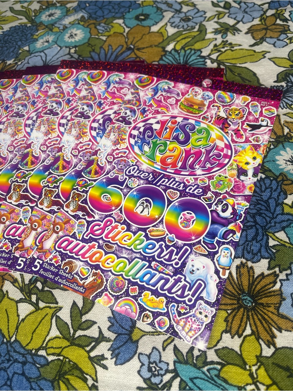 Lisa Frank Stickers 
(8) total sticker pads 
BRAND NEW